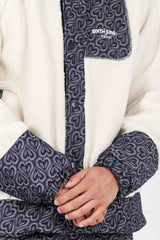 SHERPA heart denim jacket