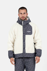 SHERPA heart denim jacket