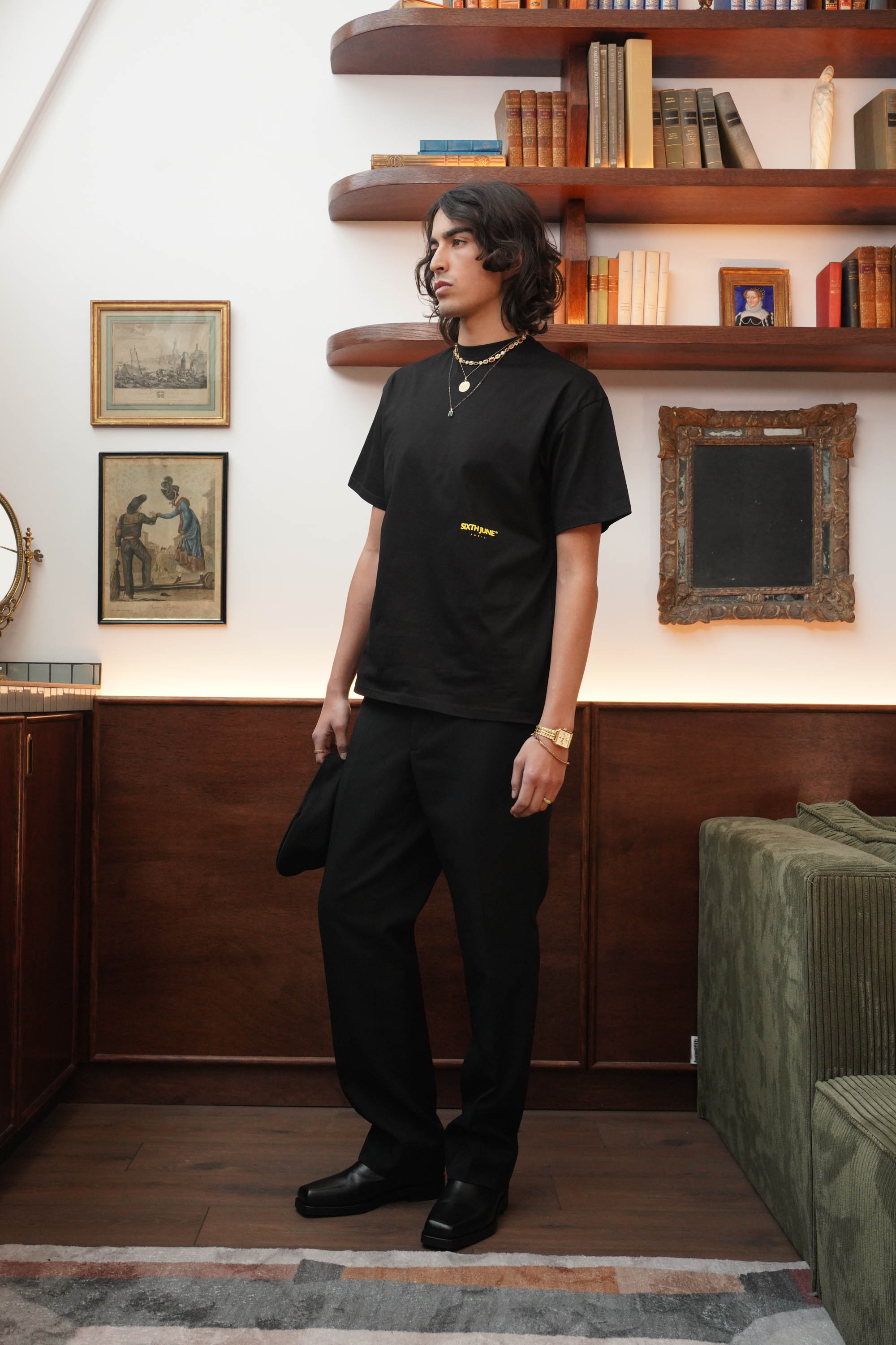 NIGHT printed s/s t-shirt