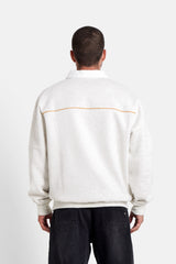 ELEVATE printed polo sweatshirt