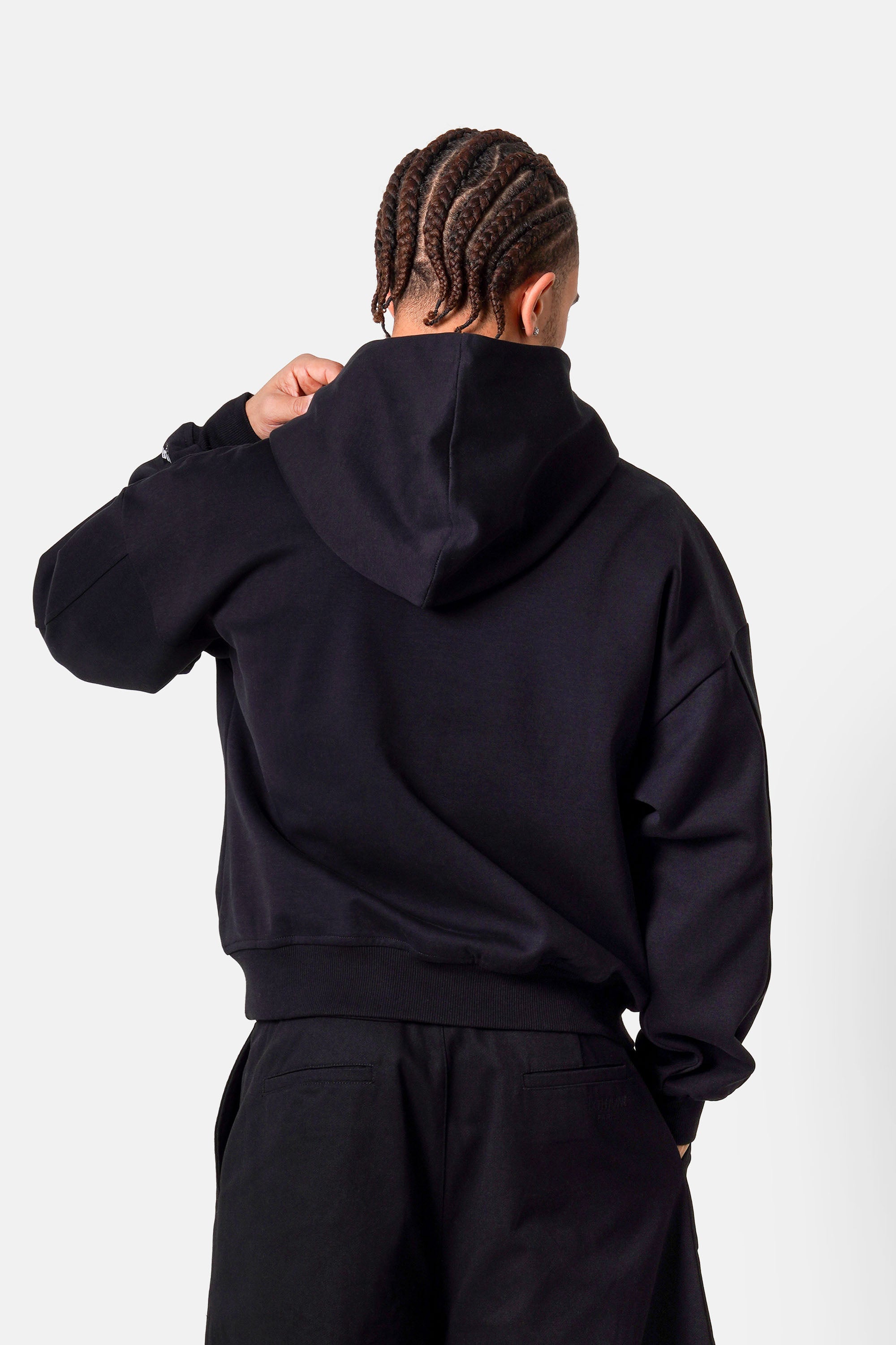 HEART embroidery hoodie