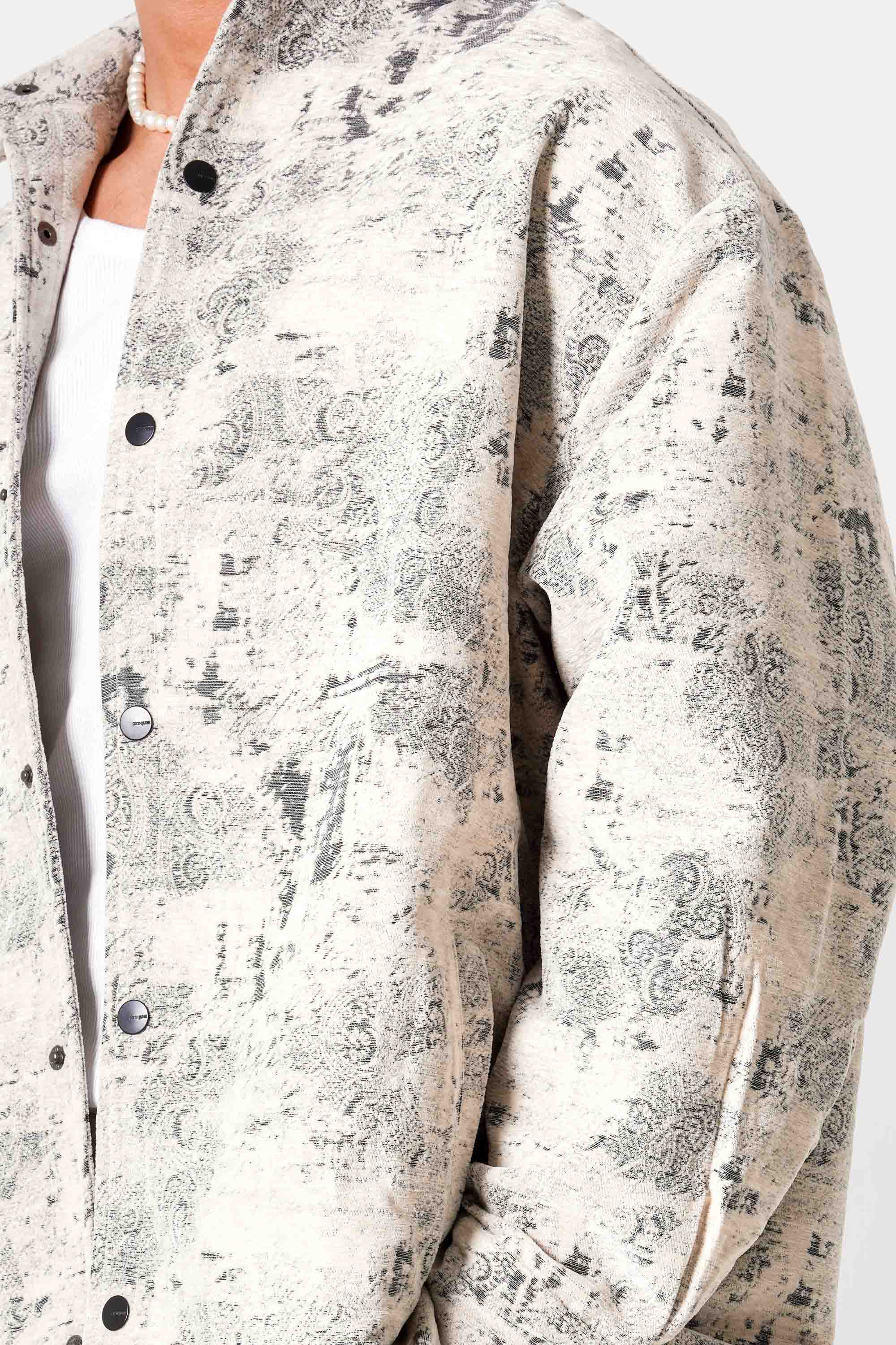 TEXTURED paisley l/s shirt