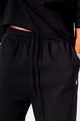 HEART logo embroidery jogger pant