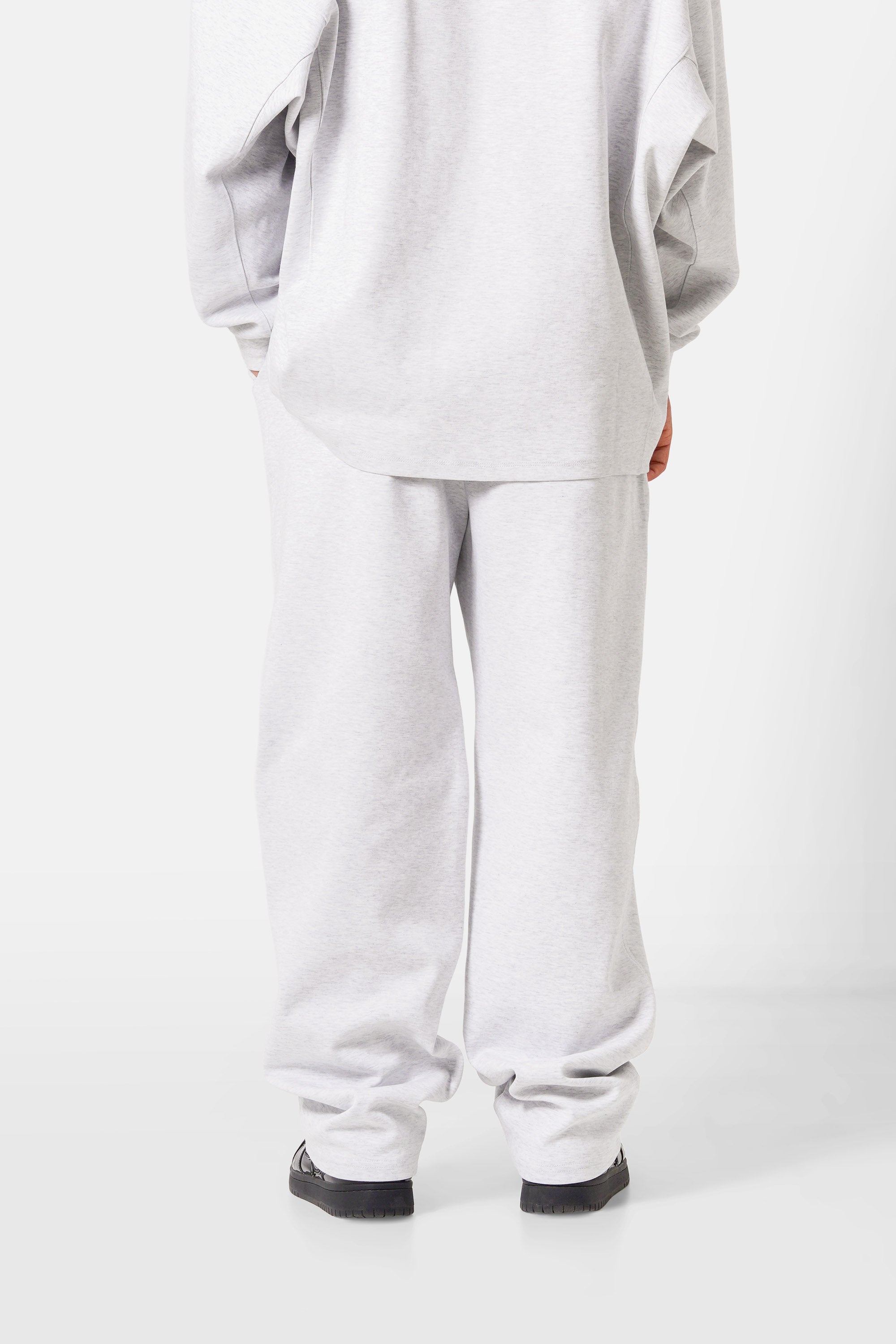 HEART logo embroidery jogger pant