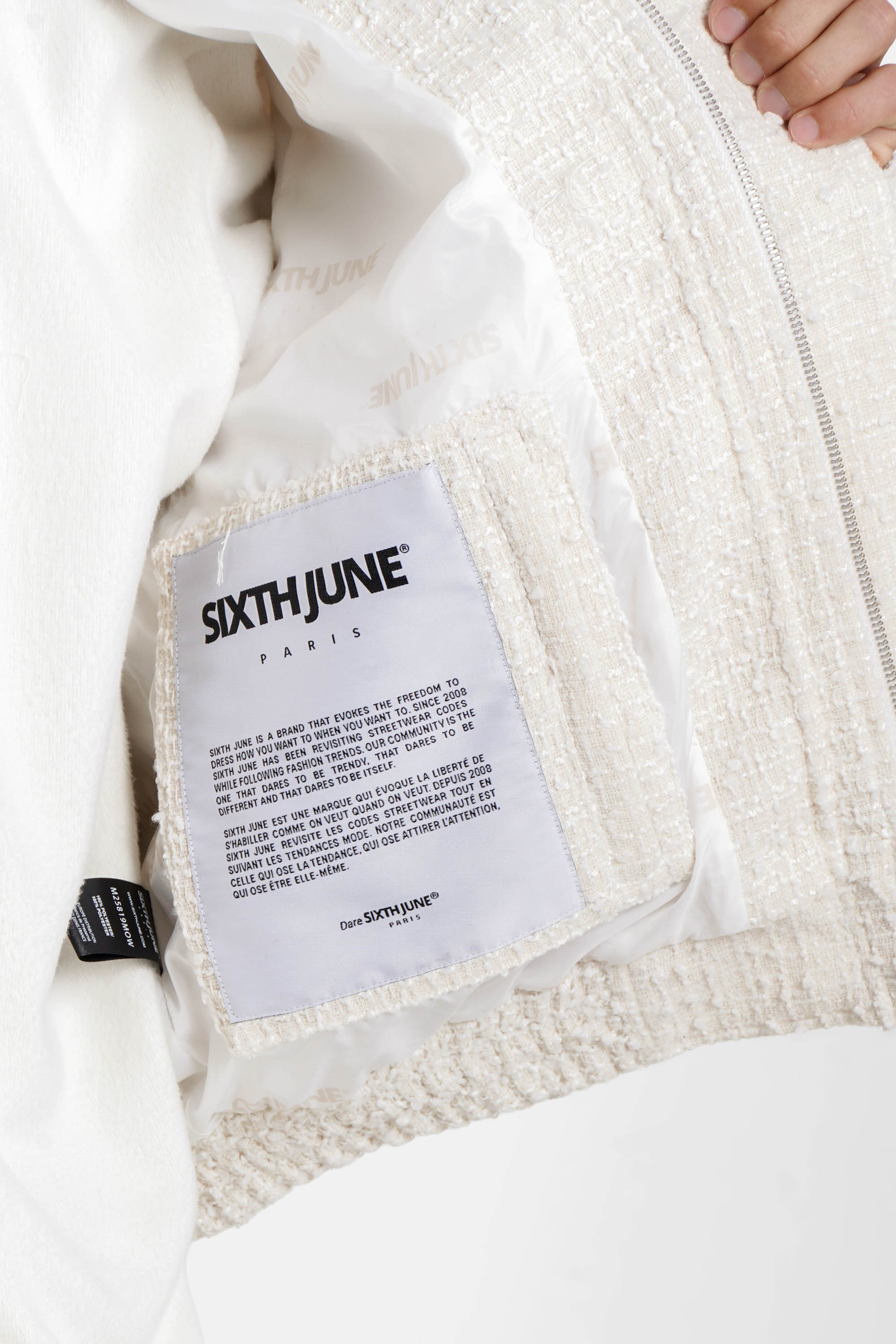 DOUBLE fabric jacket