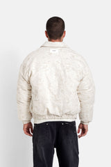 BIG heart textured jacket