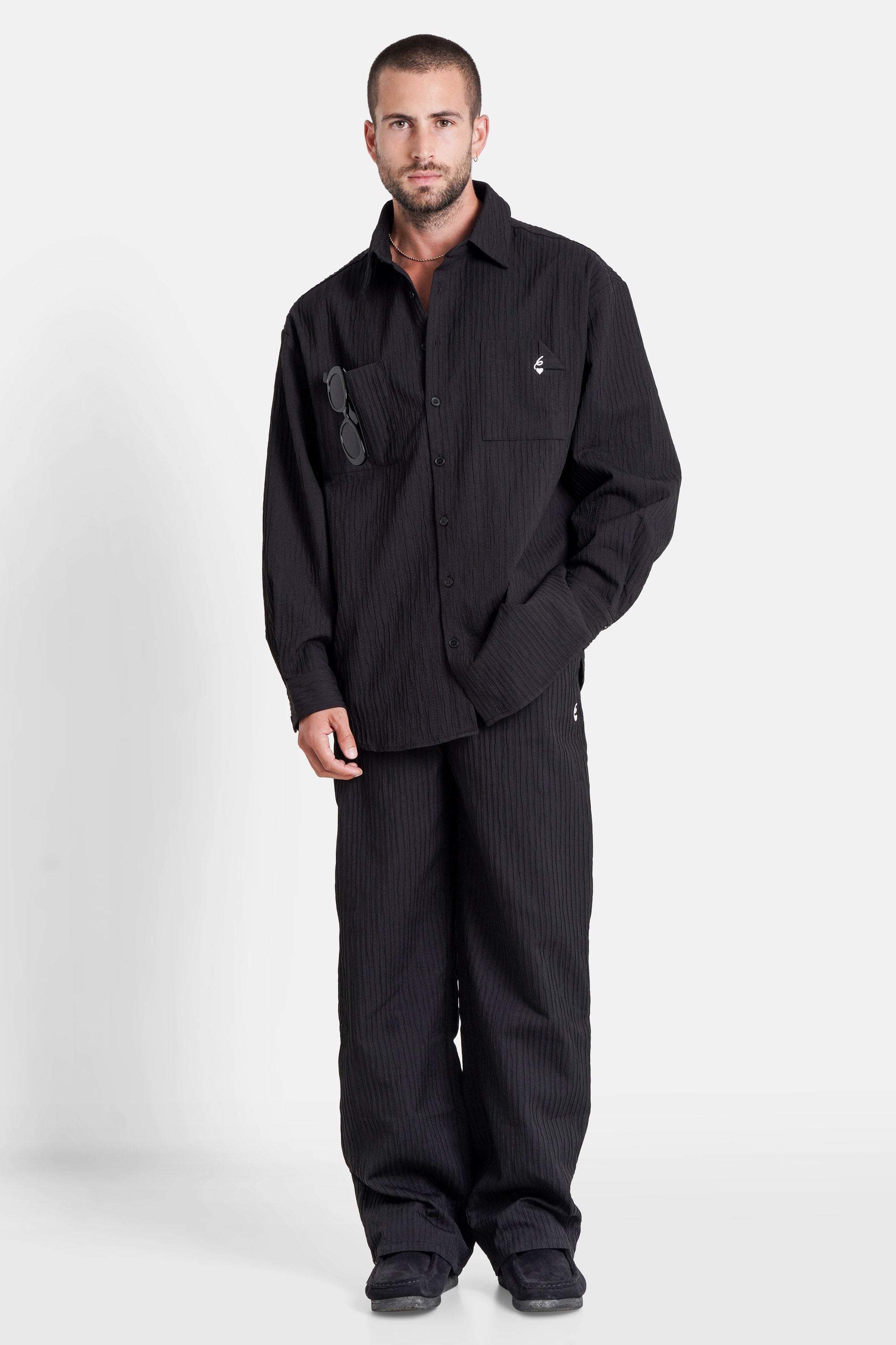 6 HEART stripes shirt