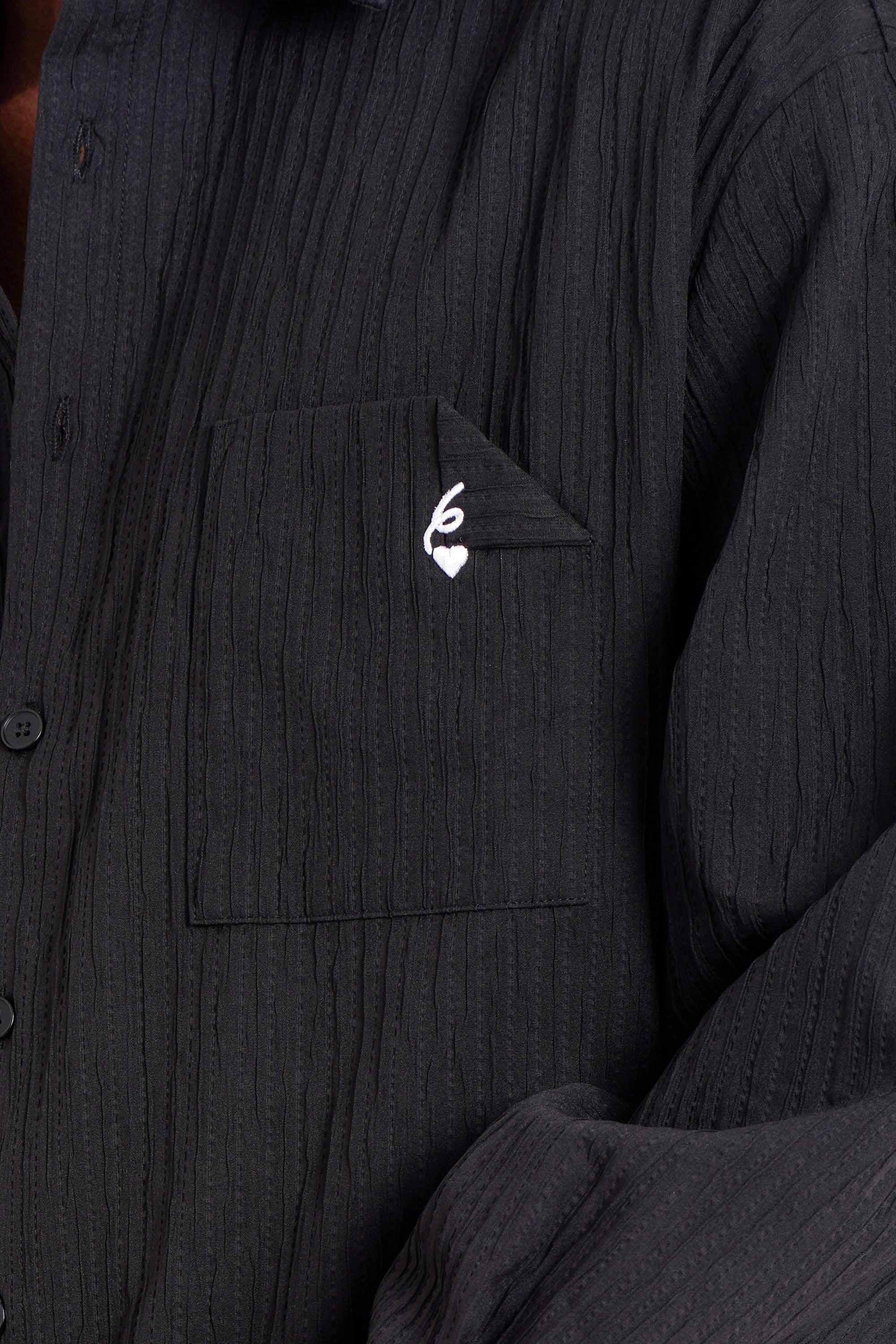 6 HEART stripes shirt