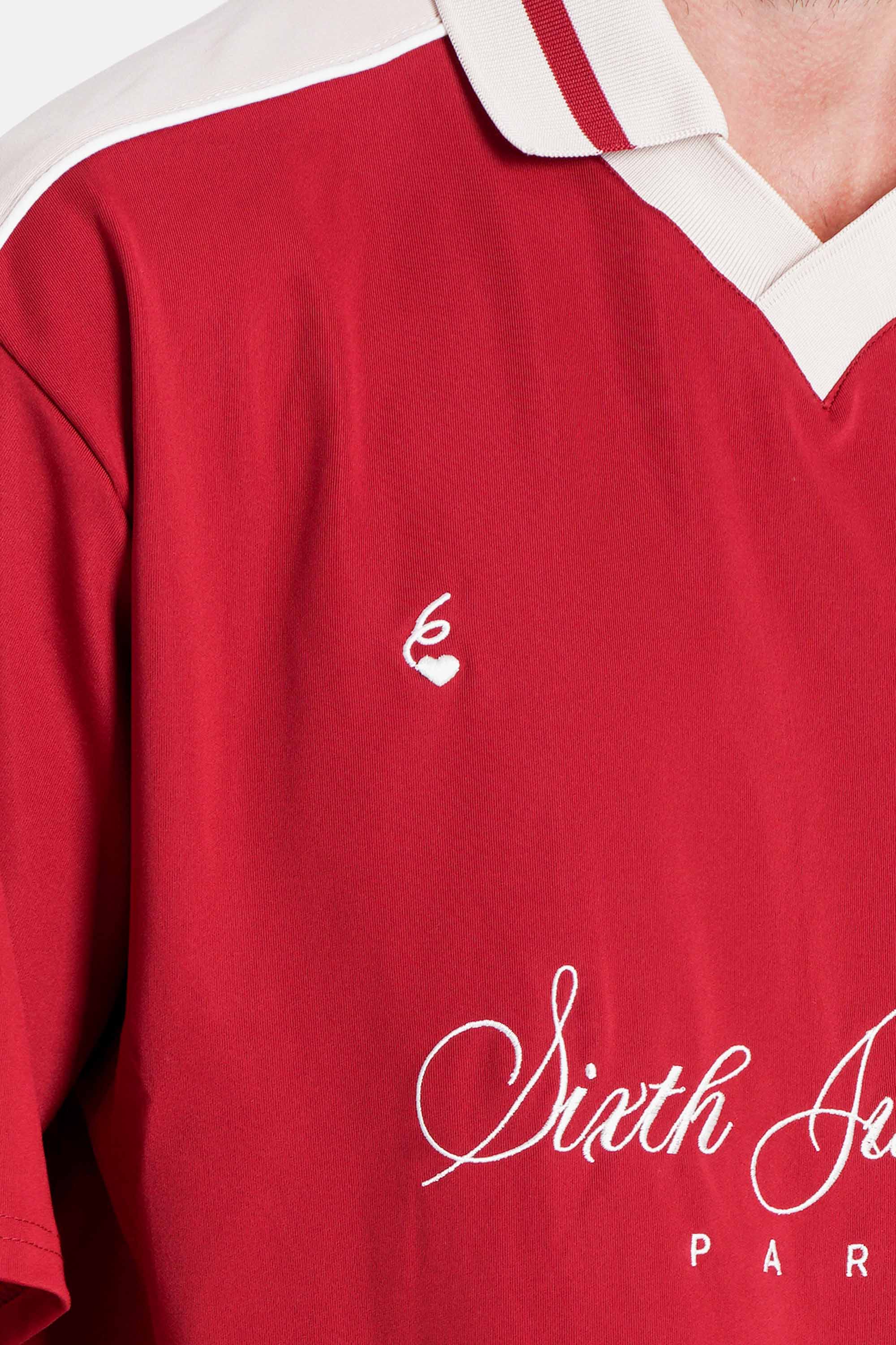 SOCCER embroidery s/s t-shirt