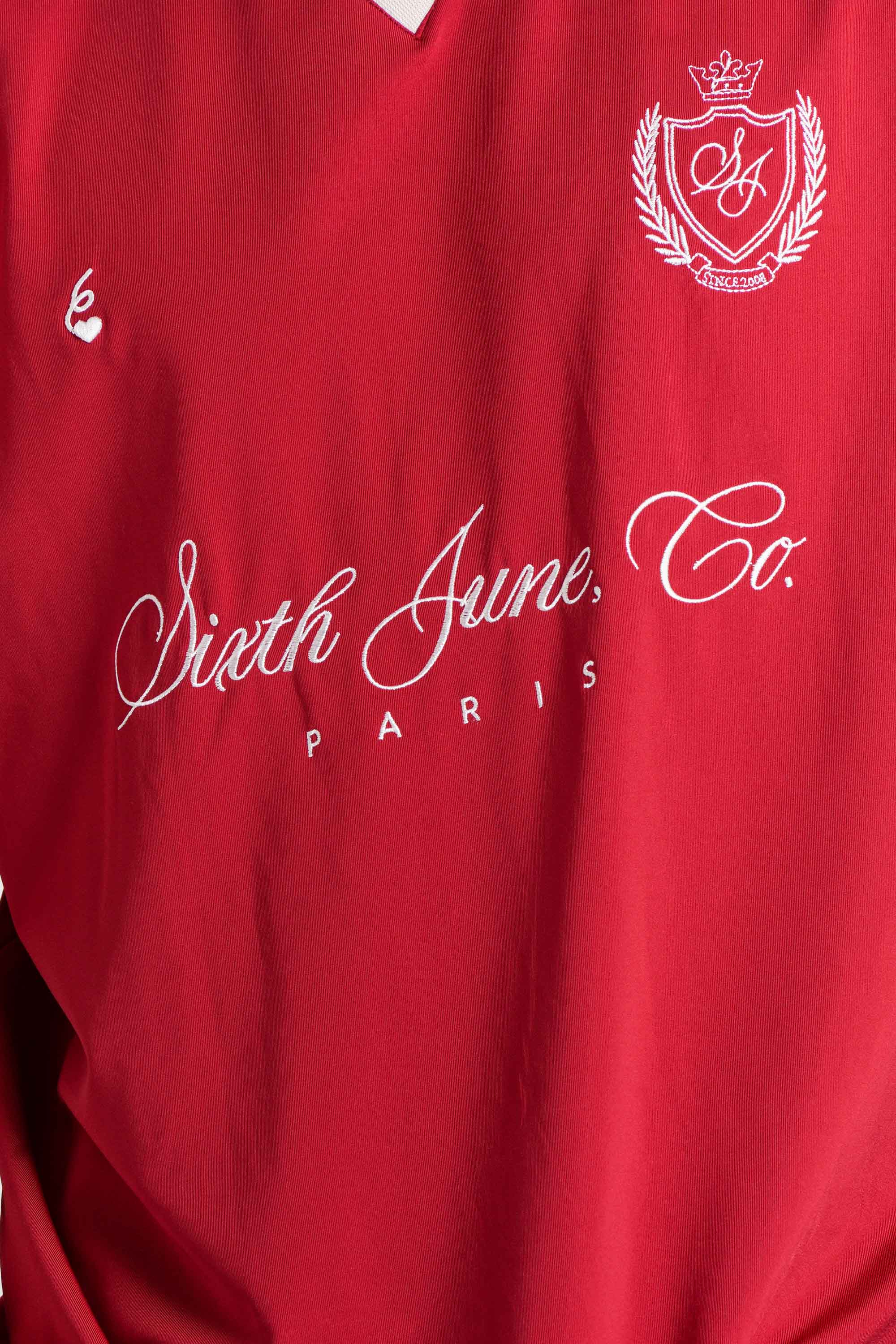 SOCCER embroidery s/s t-shirt