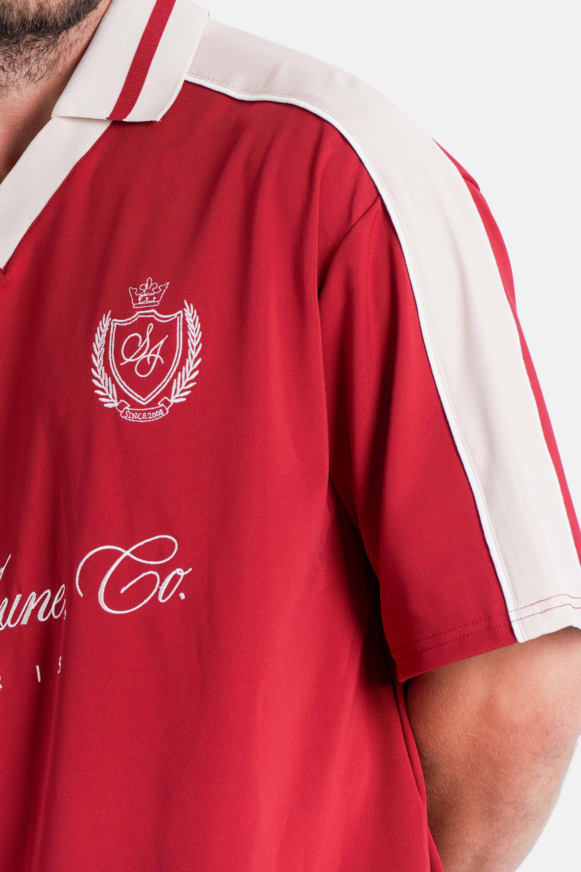 SOCCER embroidery s/s t-shirt