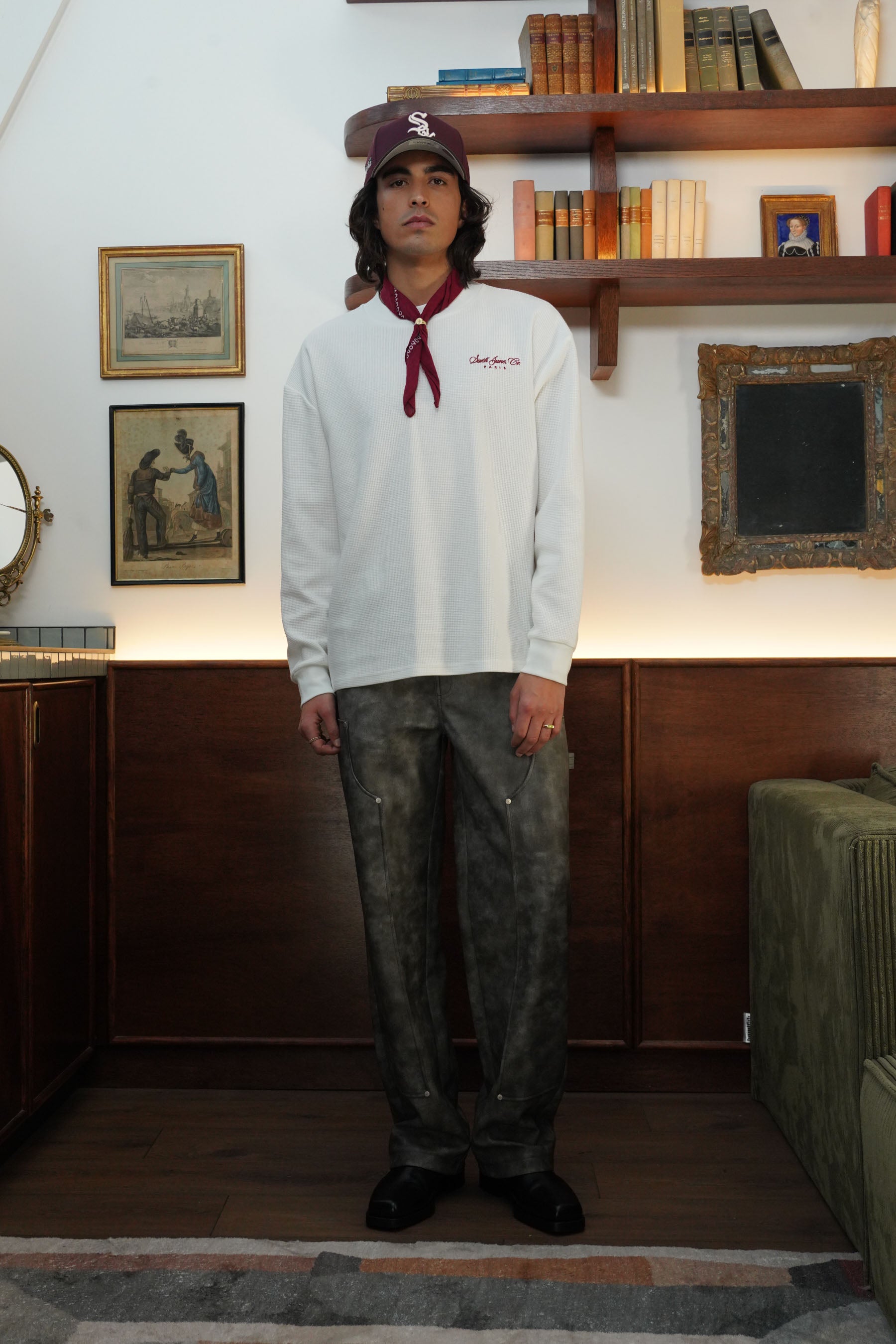 ELEVATE waffle l/s t-shirt