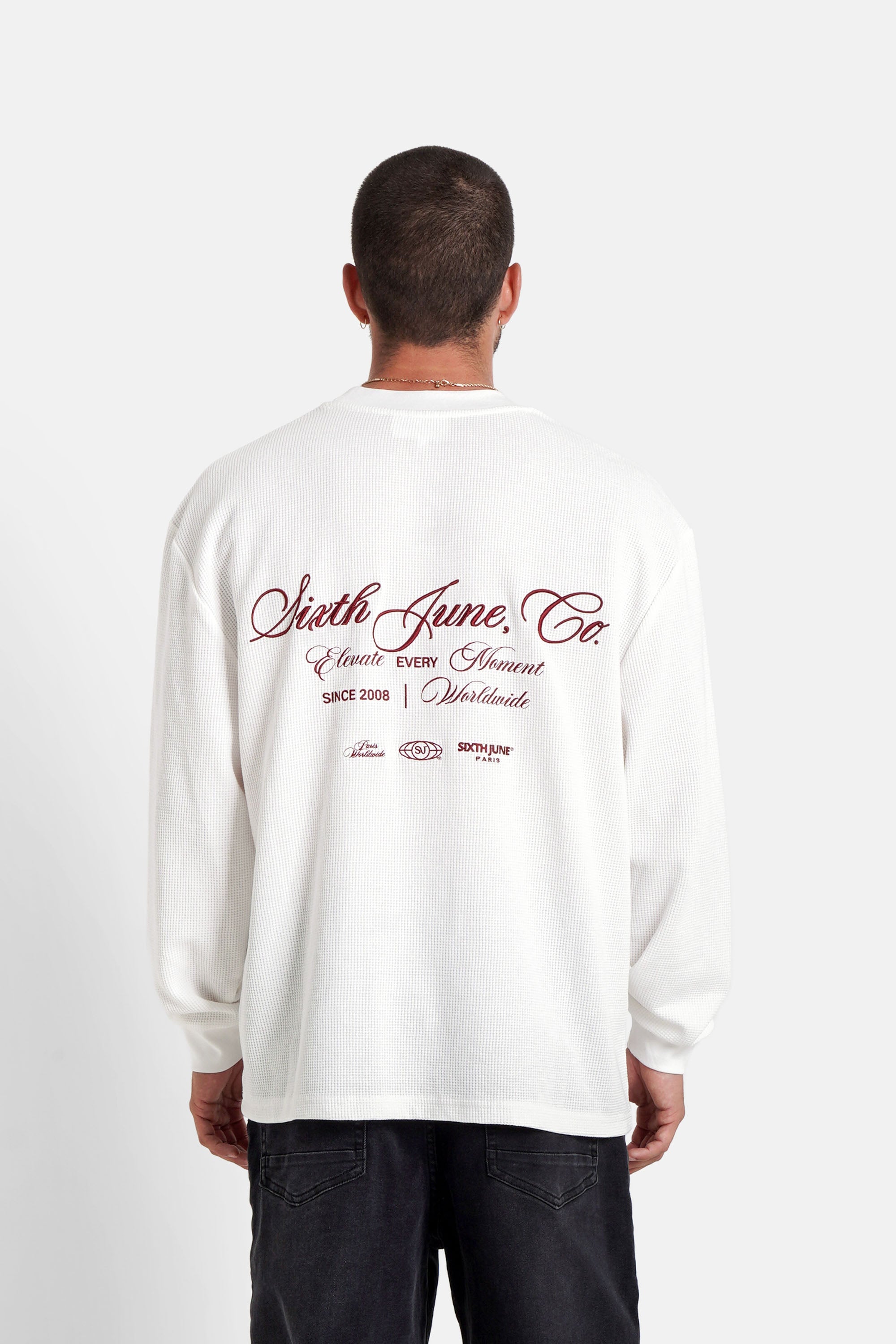 ELEVATE waffle l/s t-shirt