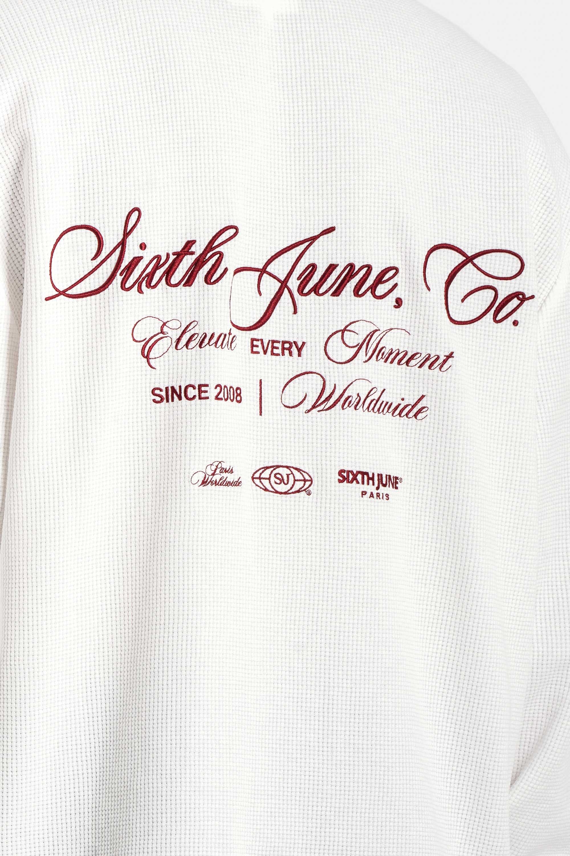 ELEVATE waffle l/s t-shirt