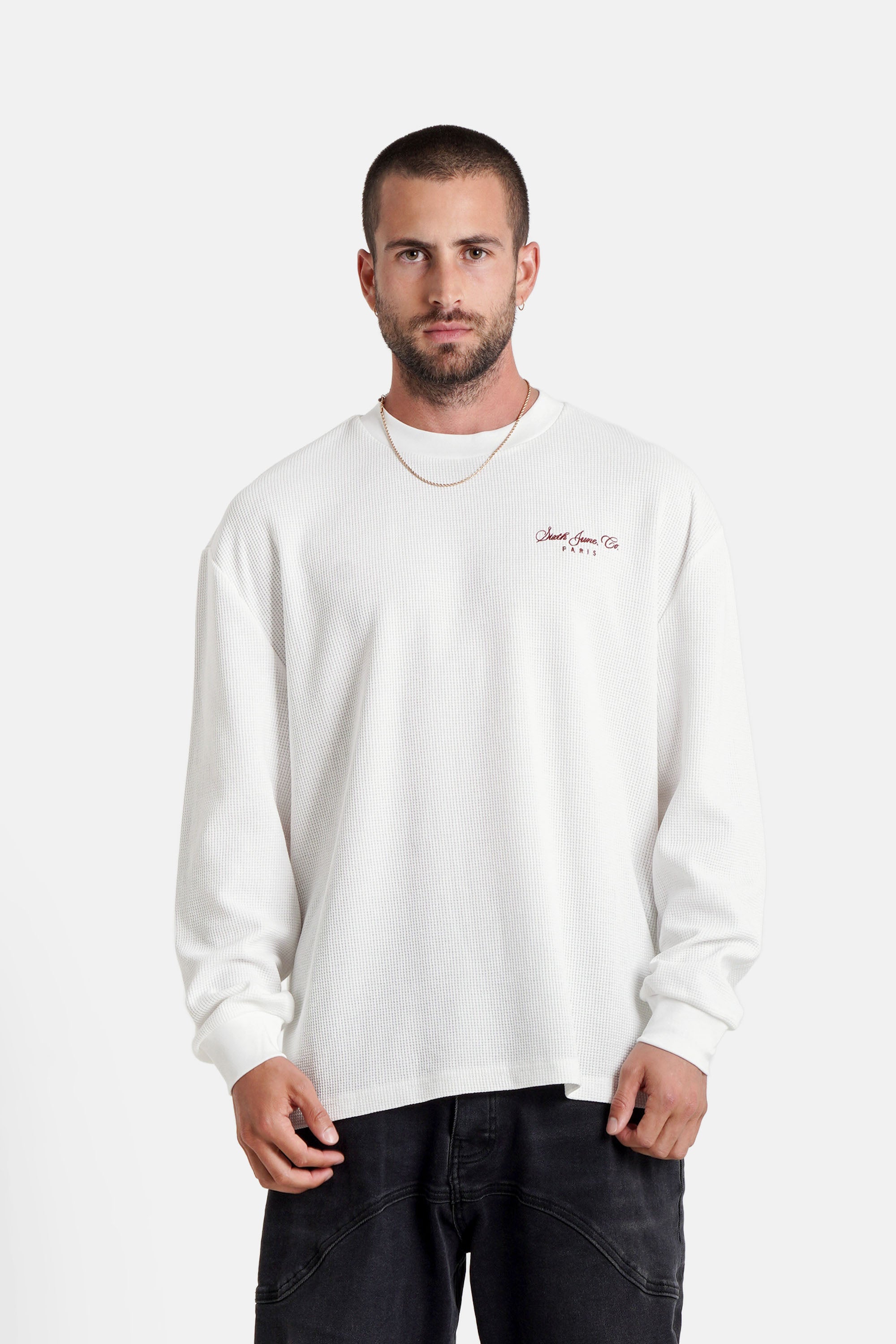 ELEVATE waffle l/s t-shirt