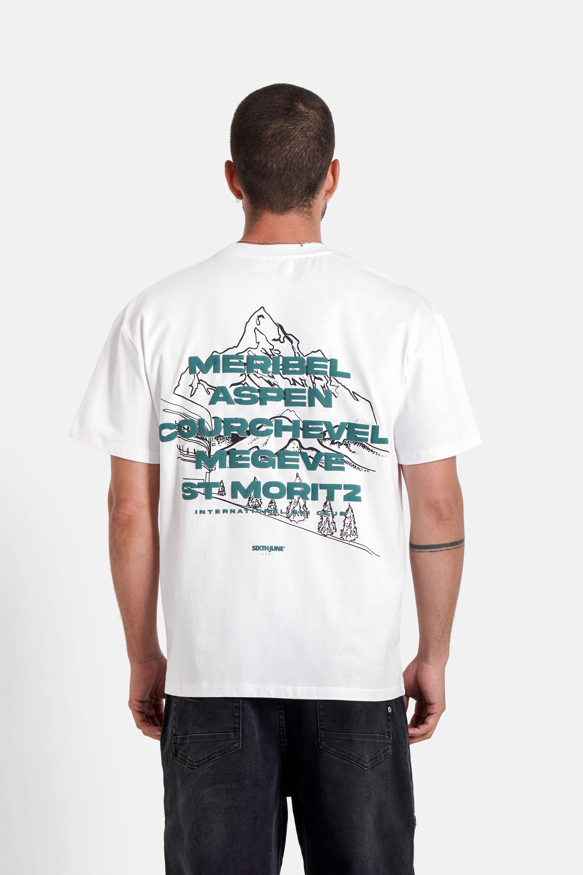 MOUNTAIN printed S/S T-shirt
