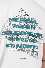 MOUNTAIN printed S/S T-shirt