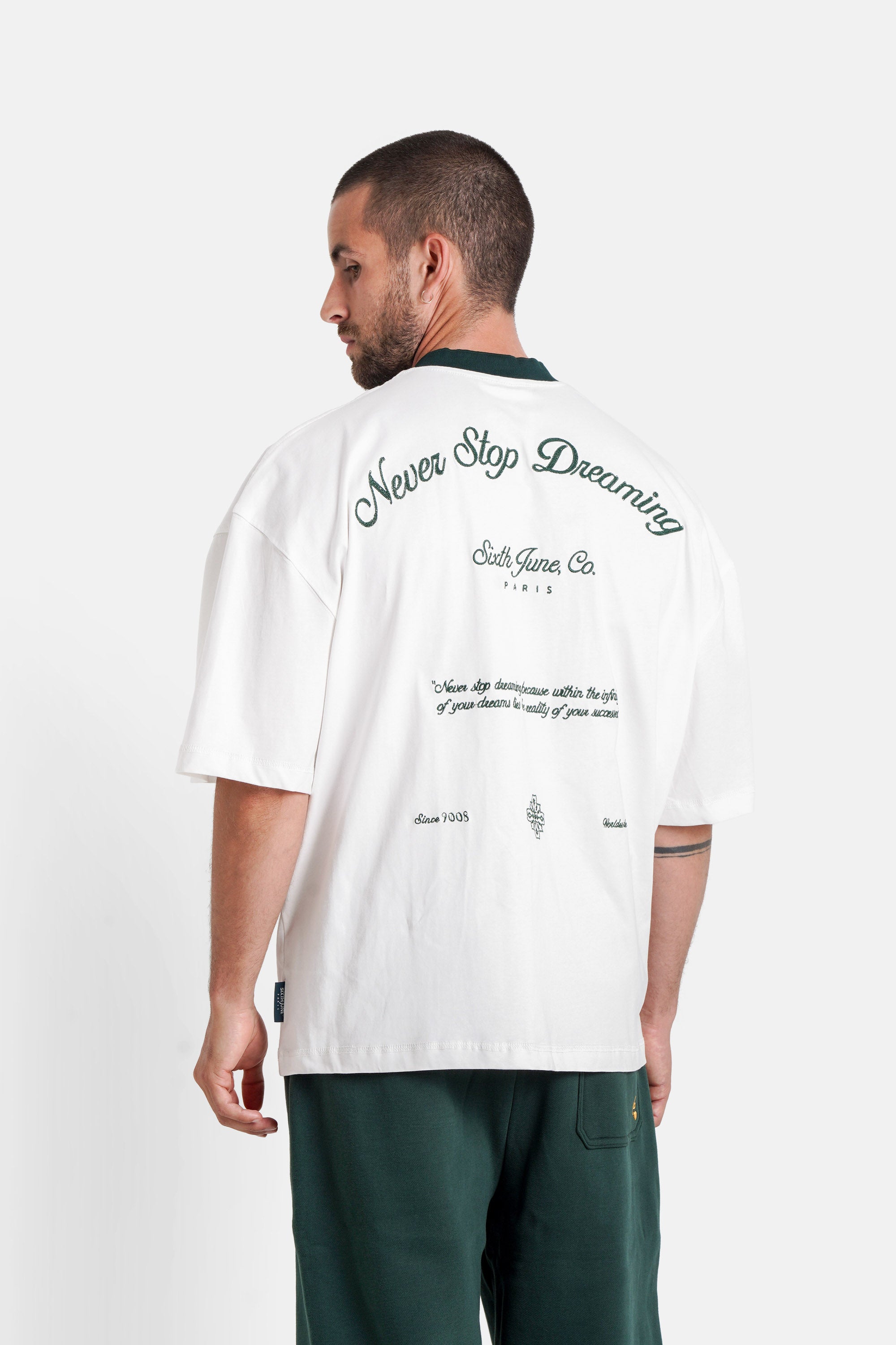 DREAMING printed s/s t-shirt