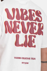 VIBES printed s/s t-shirt