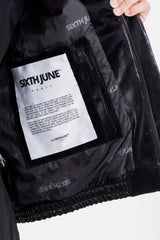 VEGAN leather boxy Jacket