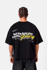 GALLERY back print s/s t-shirt