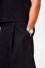 SERGE logo bermuda short