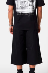 SERGE logo bermuda short
