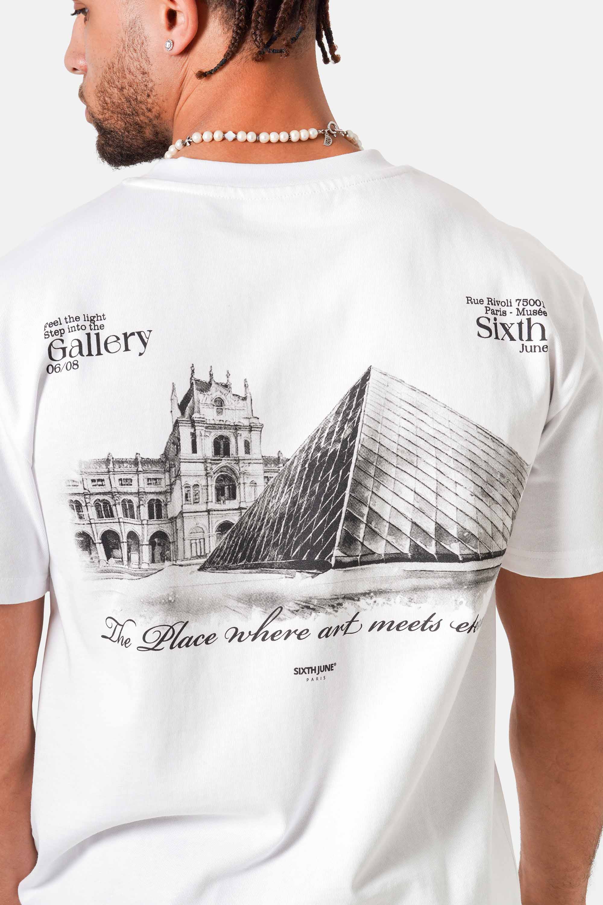 LOUVRE art print s/s t-shirt