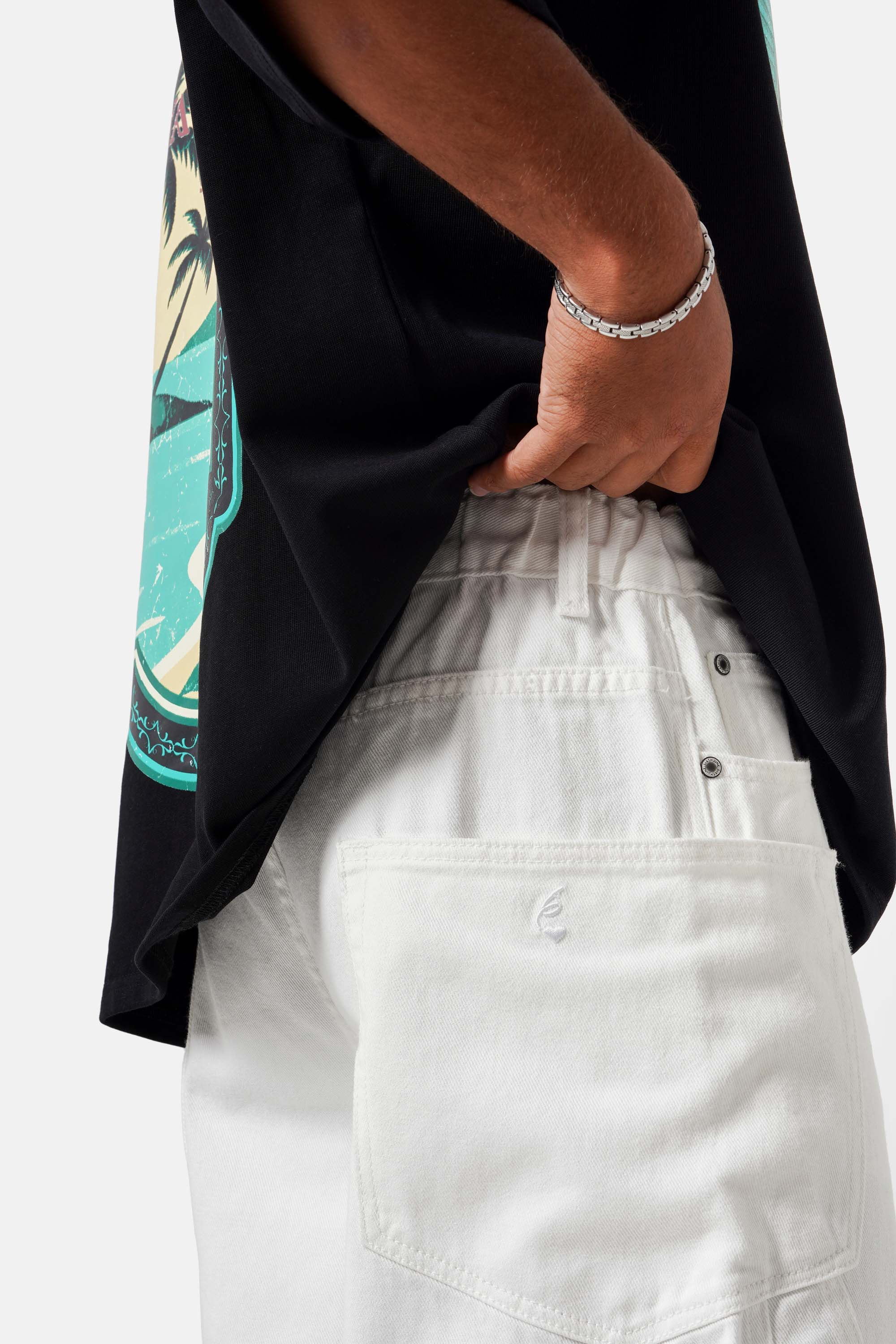 BALLOON pocket denim pant