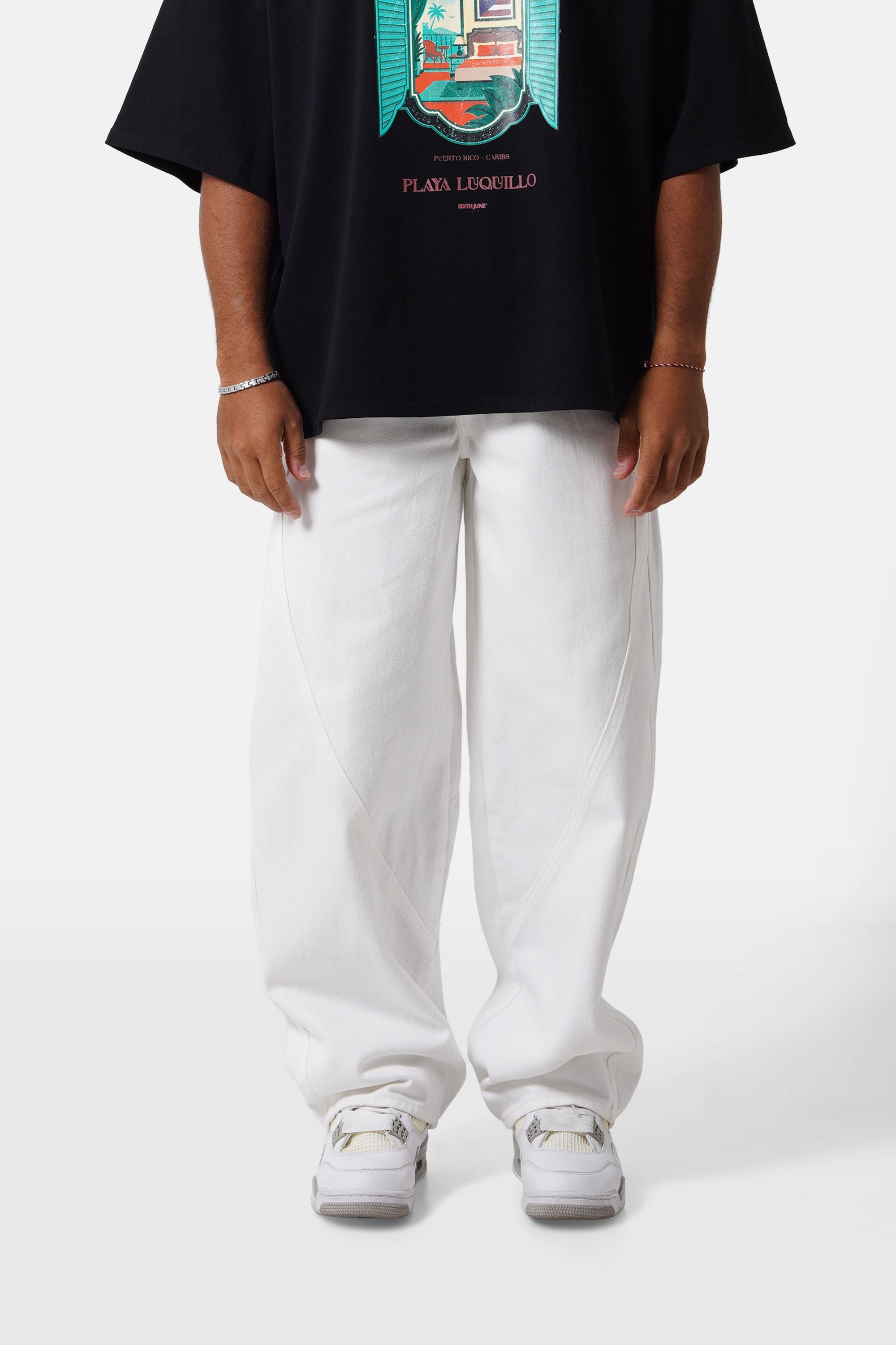 BALLOON pocket denim pant