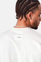 FLOWER embroidery s/s t-shirt