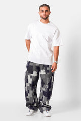 PATCHWORK denim pant
