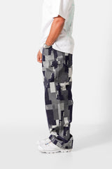 PATCHWORK denim pant