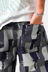 PATCHWORK denim pant