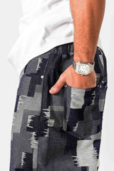 PATCHWORK denim pant