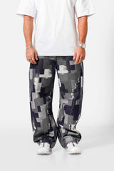 PATCHWORK denim pant