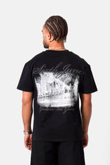 GALLERY back print s/s t-shirt