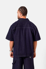 STRIPES baggy s/s shirt