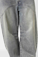 WASHED baggy denim jean