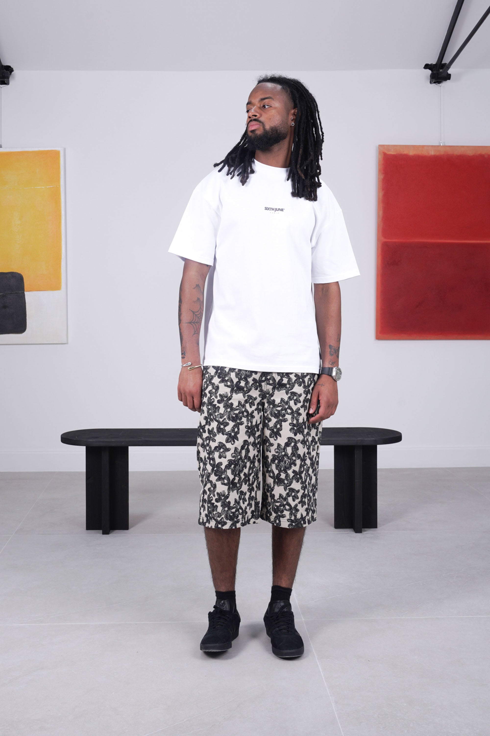 ART back print s/s t-shirt