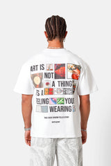 ART back print s/s t-shirt