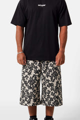 FLOWER oversized short