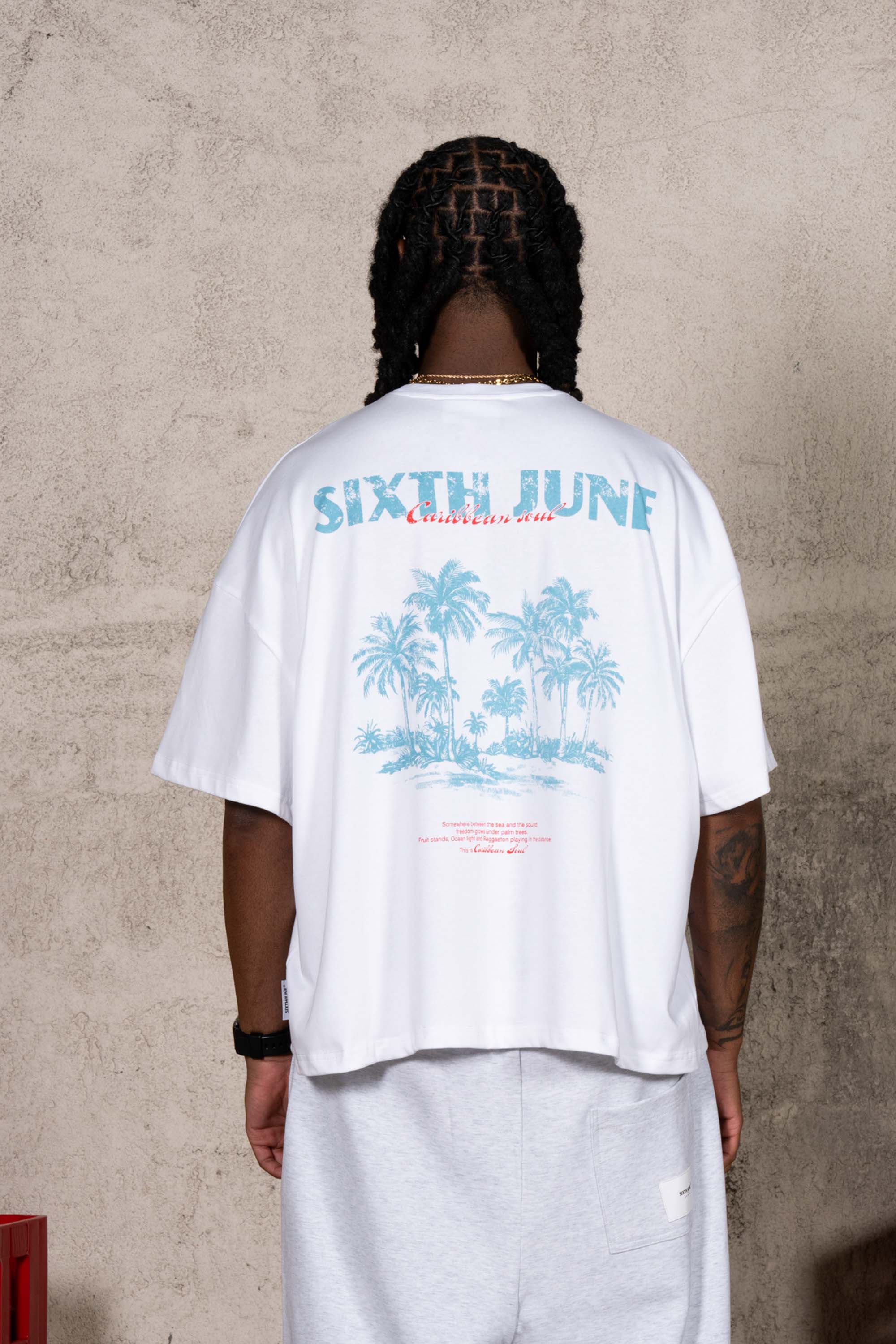 CARIBBEAN printed s/s t-shirt