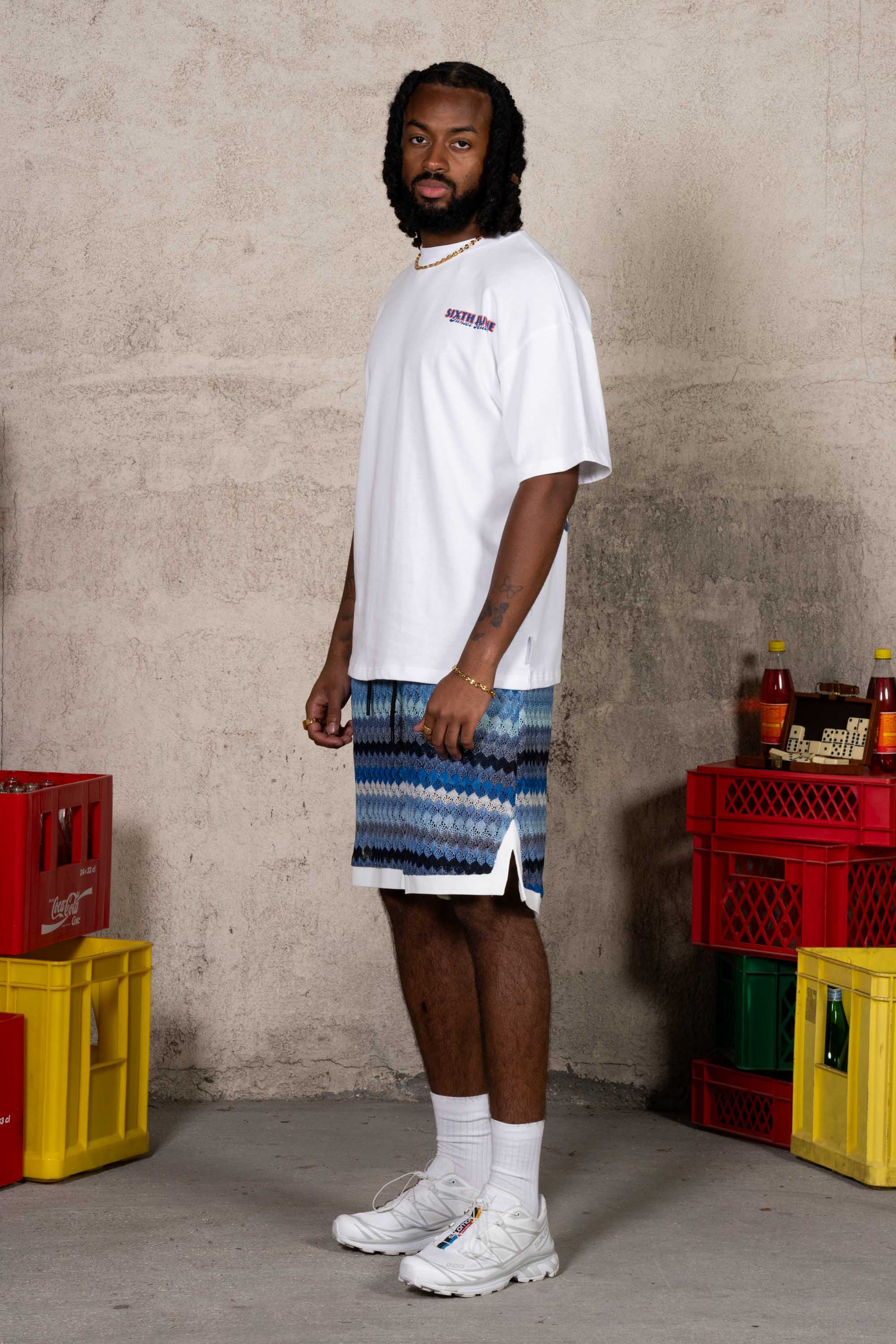 CUBAN CAR printed s/s t-shirt