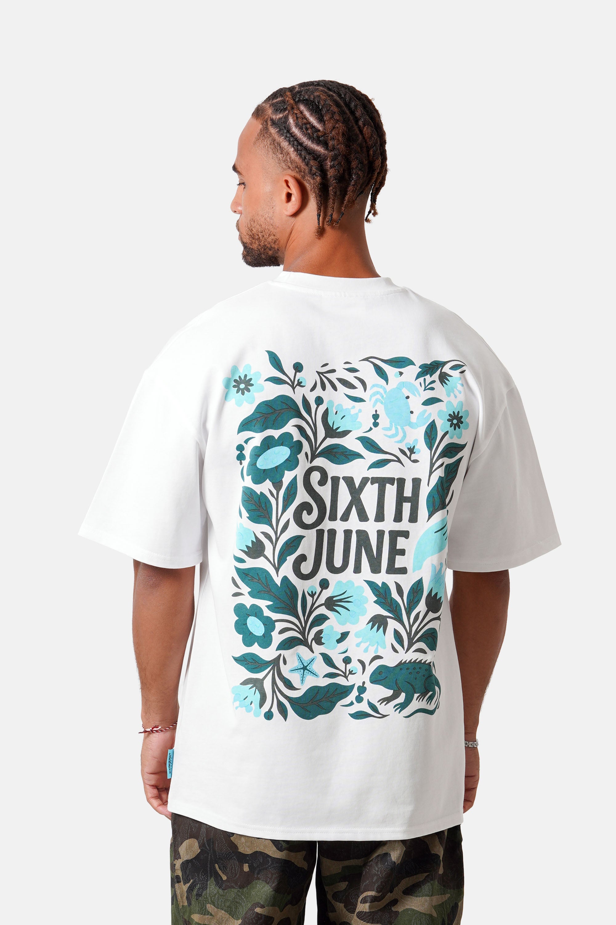 CARAIBES printed s/s t-shirt