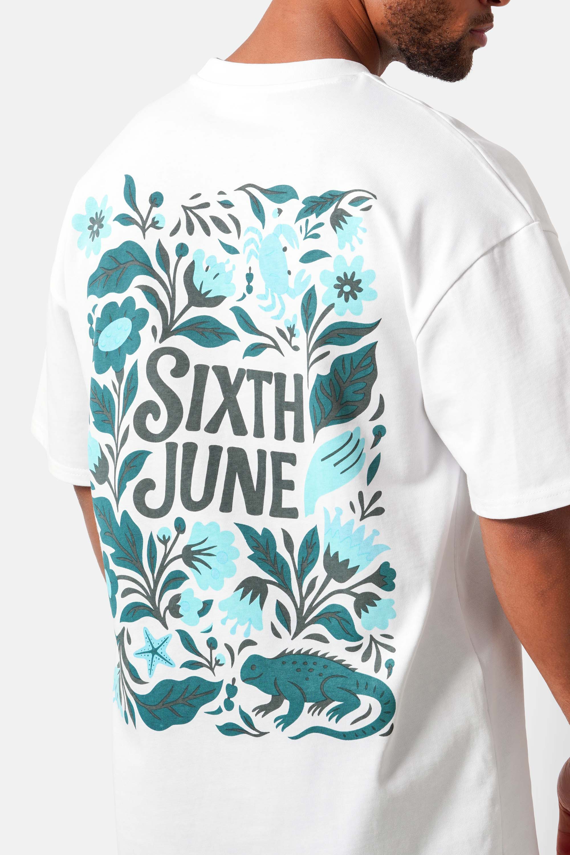 CARAIBES printed s/s t-shirt