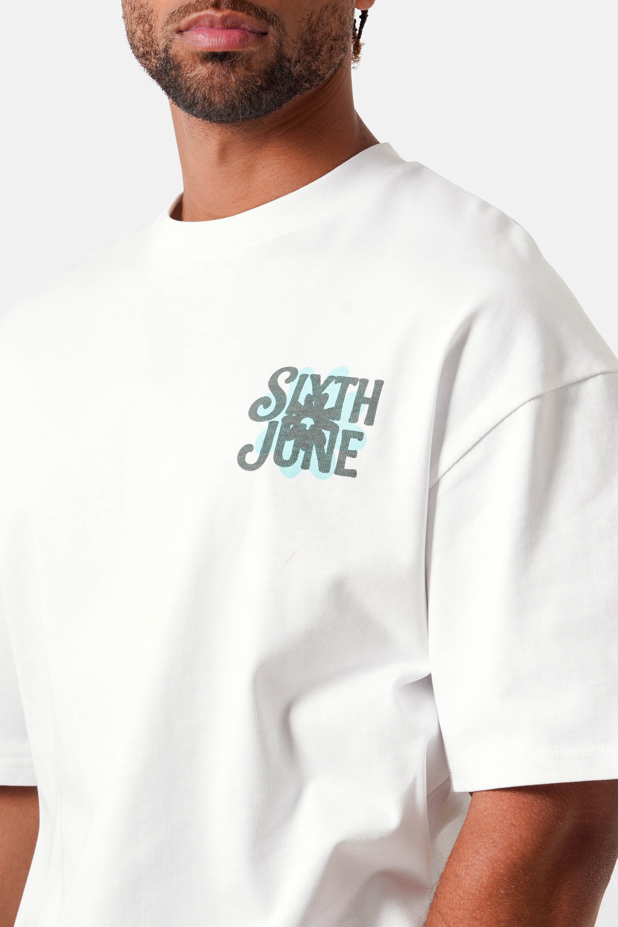 CARAIBES printed s/s t-shirt