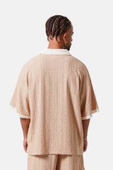 TEXTURED persian logo s/s t-shirt