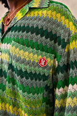 CROCHET colorful s/s shirt