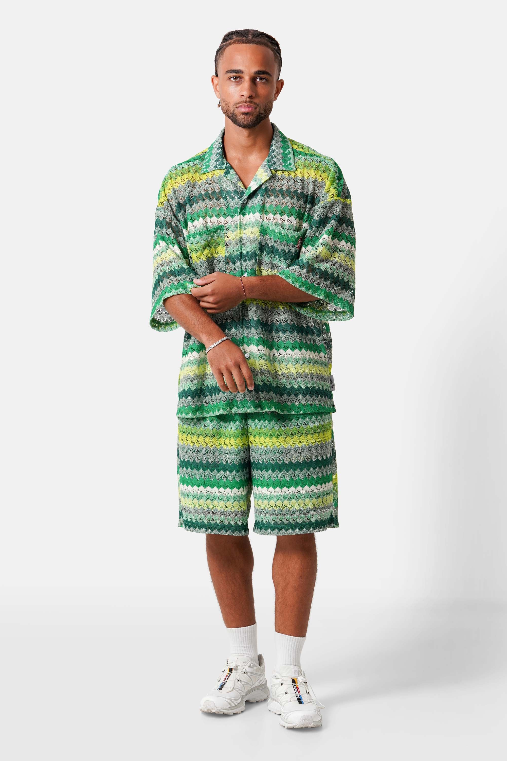 CROCHET colorful oversized short